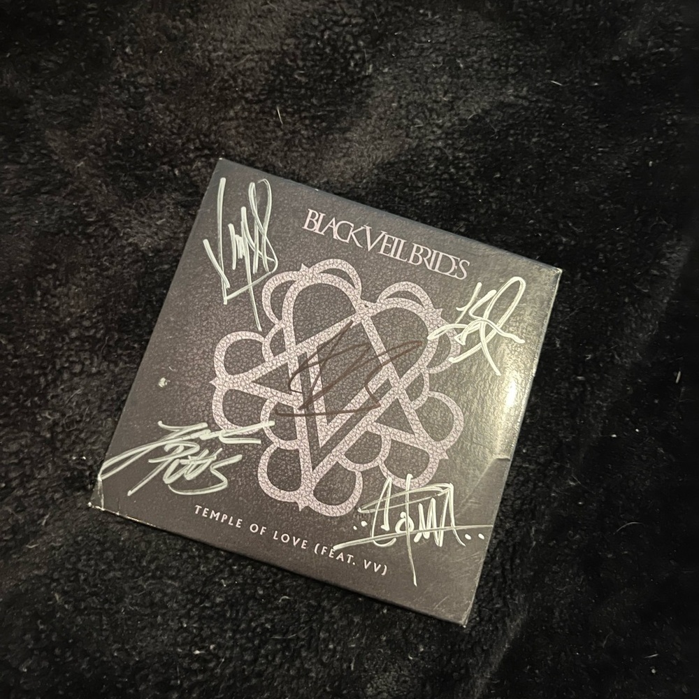 Black Veil Brides CD with Autographs